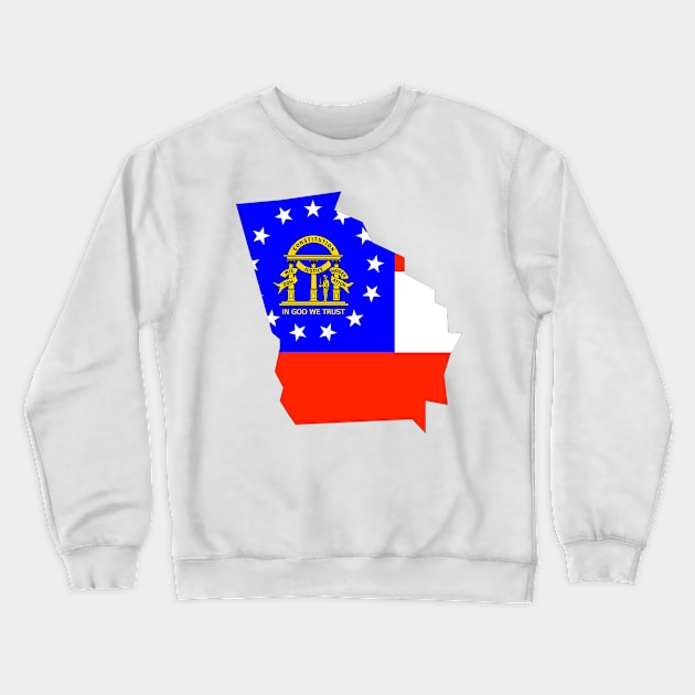 Georgia Crewneck Sweatshirt by skycloudpics